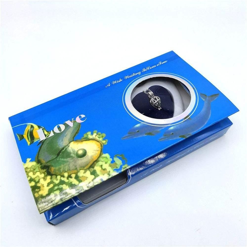 Freshwater Shell Canned Oyster – Ocean Love Real Pearl Necklace Set